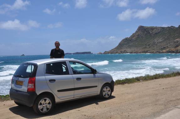 Nosso carro em St. Barth - Caribe